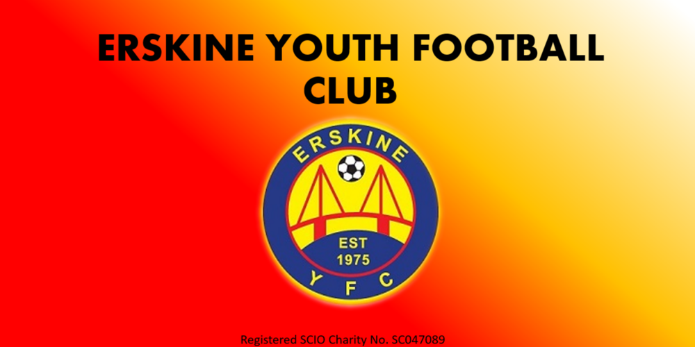 ERSKINE YOUTH FOOTBALL CLUB My Club Hub